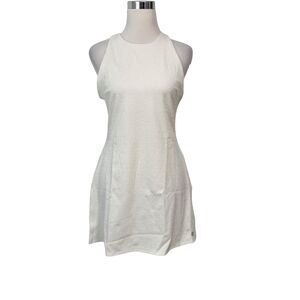 Eleven by Venus Williams Tennis Dress Womens Large White One More Time Skater